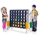 preview thumbnail 2 of 8, Gymax Jumbo 4-to-Score Game Set Giant 4 in A Row Kids Adults w/ 42