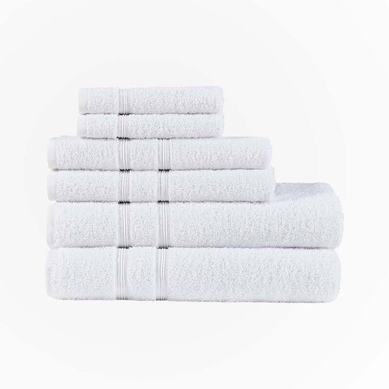 Turkish Cotton 6 Piece Towel Set