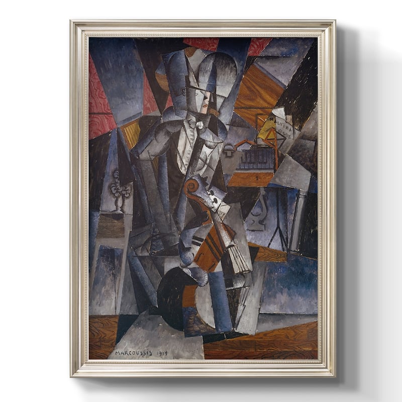 The Musician Premium Framed Canvas- Ready to Hang