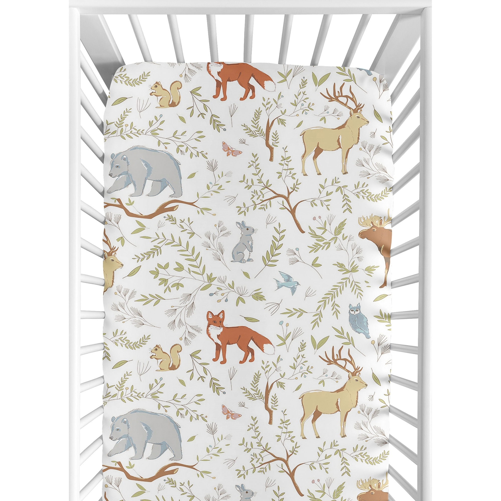 Woodland cot hotsell bed fitted sheet