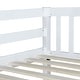 preview thumbnail 40 of 58, Rubber Wood Bunk Bed Frame with 2 Drawers,Convertible into 2 Beds