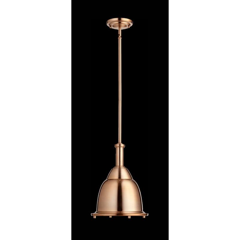 Quorum International Single Light 10-1/2" Wide Pendant