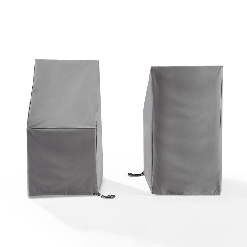 Crosley 2Pc Outdoor Dining Side Chair Furniture Cover Set