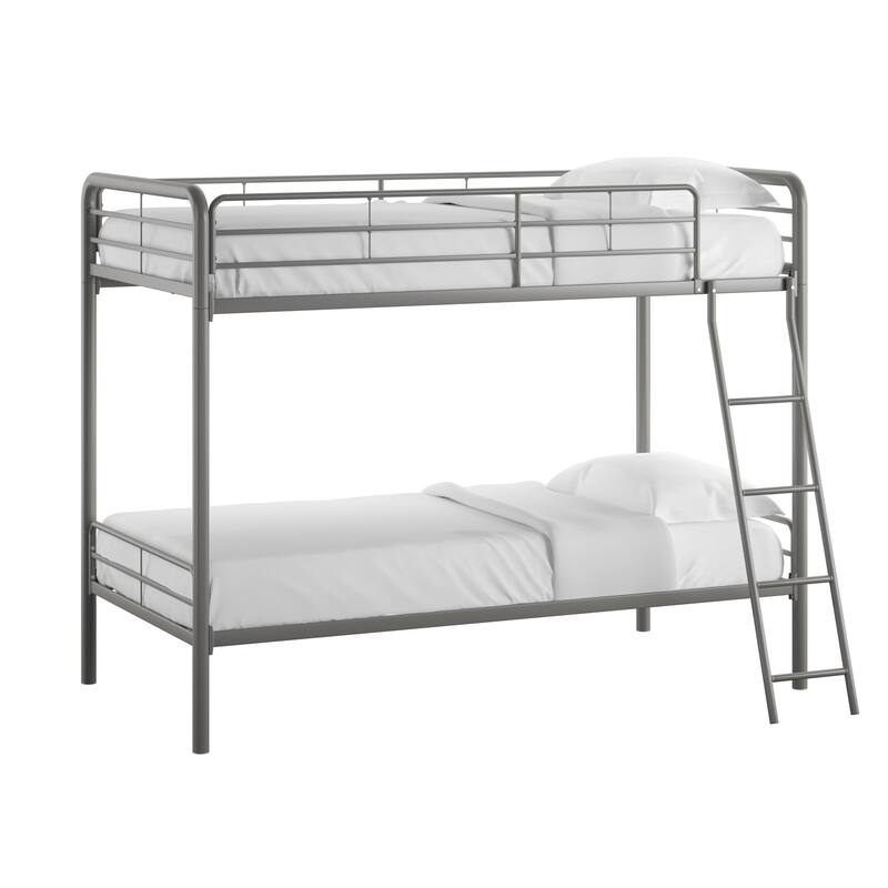 Jana Twin over Twin Bunk Bed by iNSPIRE Q Junior - Grey