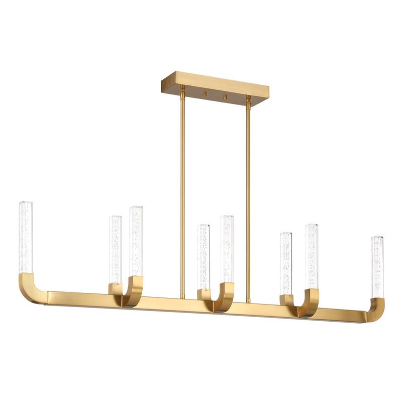 Savoy House 1-8951-8 Del Mar 8 Light 48" Wide LED Linear Chandelier