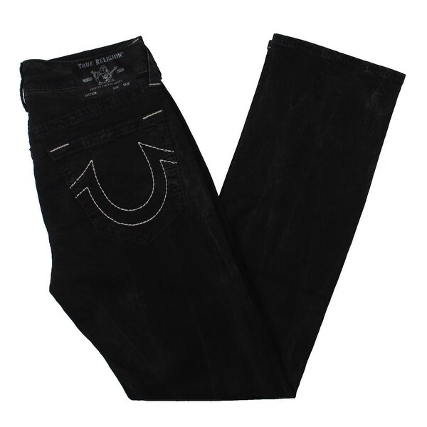 mens black true religion jeans