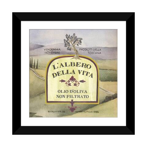 iCanvas "Olive Oil Labels IV" by Grace Popp