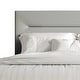preview thumbnail 20 of 31, CraftPorch 4-pieces Contemporary Grey Bed with Dark Grey Furniture Bedroom Set