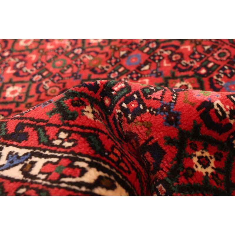 ECARPETGALLERY Hand-knotted Andelz Red Wool Rug - 2'9 x 9'9