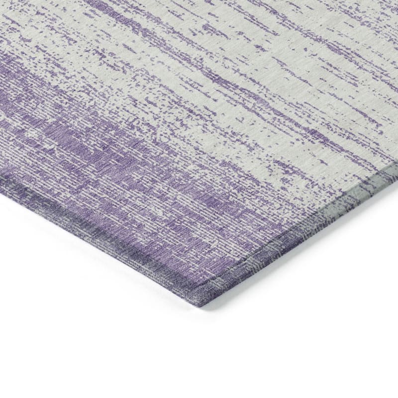 HomeRoots Striped Transitional Rectangle Outdoor Rug