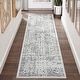 preview thumbnail 3 of 8, Floral Machine Washable Area Rug Traditional Floor Cover Foldable Thin Rug Non Slip Carpet