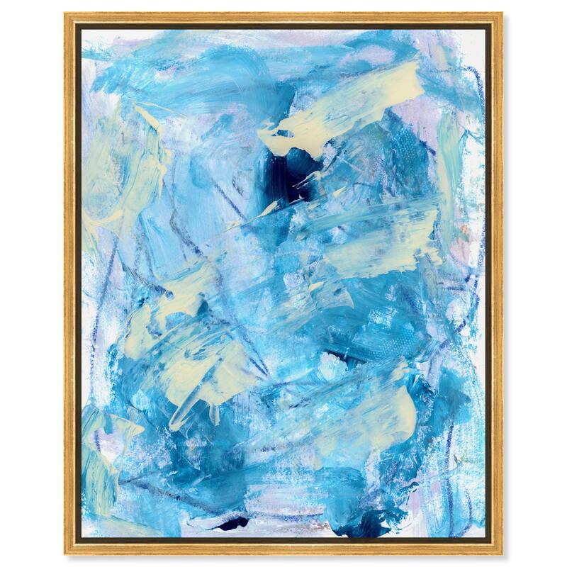 Frozen Symphony II Canvas by Art Remedy - Gold - 30" x 36"