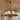 Farmhouse Rustic Chandelier 5-Light Round Hanging Pendant Light - 78"x18.9"(Hx Dia)