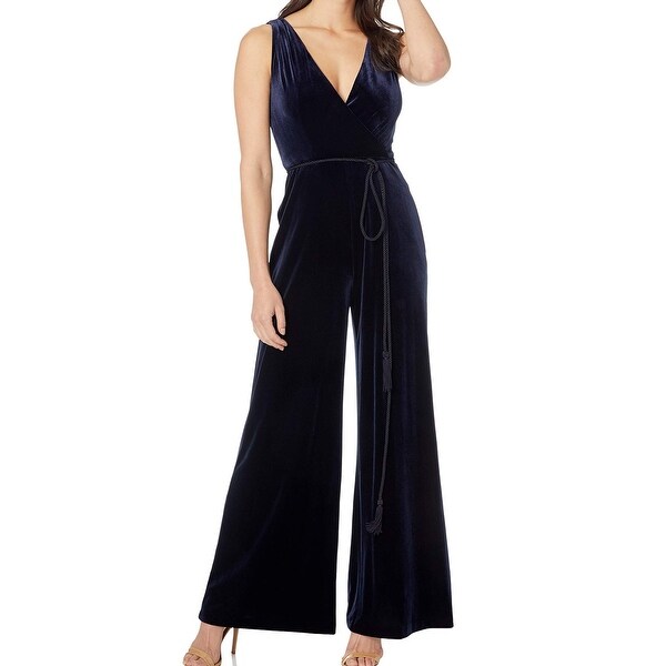 eliza j jumpsuit navy