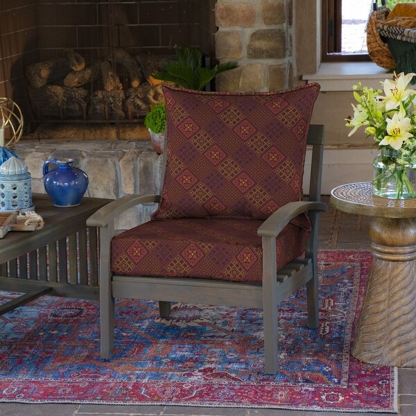 Southwest outdoor chair cushions cheap