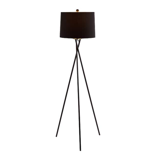 SAFAVIEH Lighting Parsen Tripod 62-inch LED Floor Lamp - 22" W x 22" L x 61.5" H