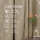 preview thumbnail 18 of 106, Deconovo Silver Line 52 Width Curtain Panel Pair (2 Panel)