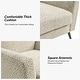 preview thumbnail 14 of 22, Silas Modern Armchair with Metal Legs by HULALA HOME