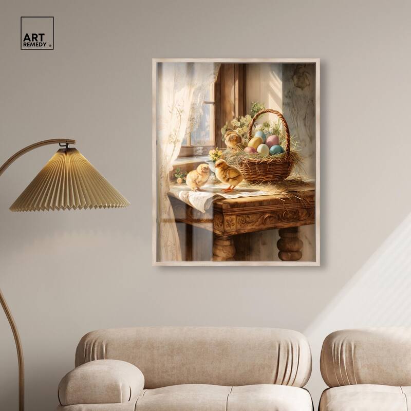 Easter Morn Shadowbox by Art Remedy