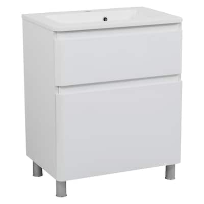 Modern Free Standing Bathroom Vanity with Washbasin | Comfort Collection mirror Diamond 40" included