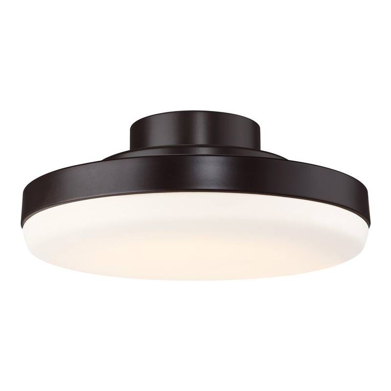 TriAire Ceiling Fan 12-inch Correlated Color Temperature (CCT) Select LED Light Kit - Dark Bronze