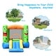 preview thumbnail 7 of 11, Costway Inflatable Bounce House Jumper Castle Kids Playhouse w/ - 110"×83"×67" (L×W×H)