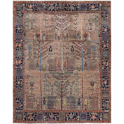 Serapi One-of-a-Kind Hand-Knotted Area Rug - Brown - 8' 1" x 9' 11"