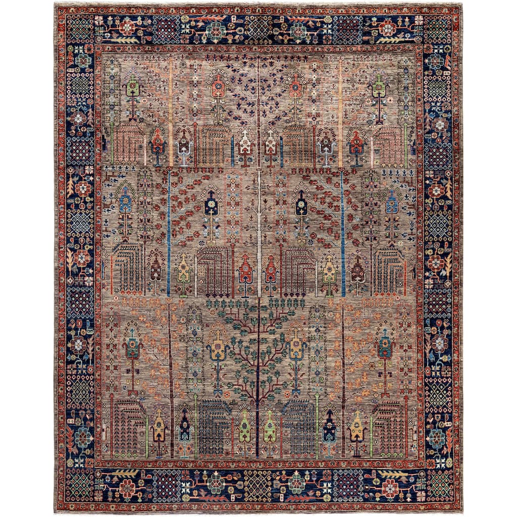 Serapi One-of-a-Kind Hand-Knotted Area Rug - Brown - 8' 1" x 9' 11"