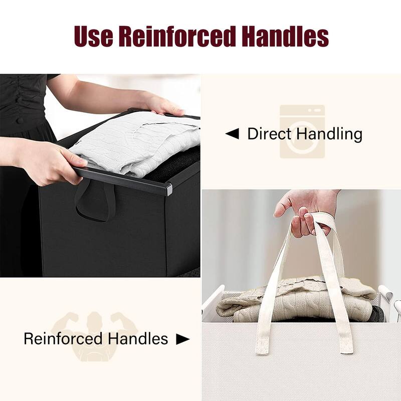 Laundry Sorter 112L/142L Laundry Hamper Organizer Laundry Basket with Removable Bags