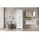 preview thumbnail 20 of 18, GDFStudio - Greystone 70.8"H Freestanding Bathroom Cabinet with Adjustable Shelves, 4 Soft Close Doors & Drawer