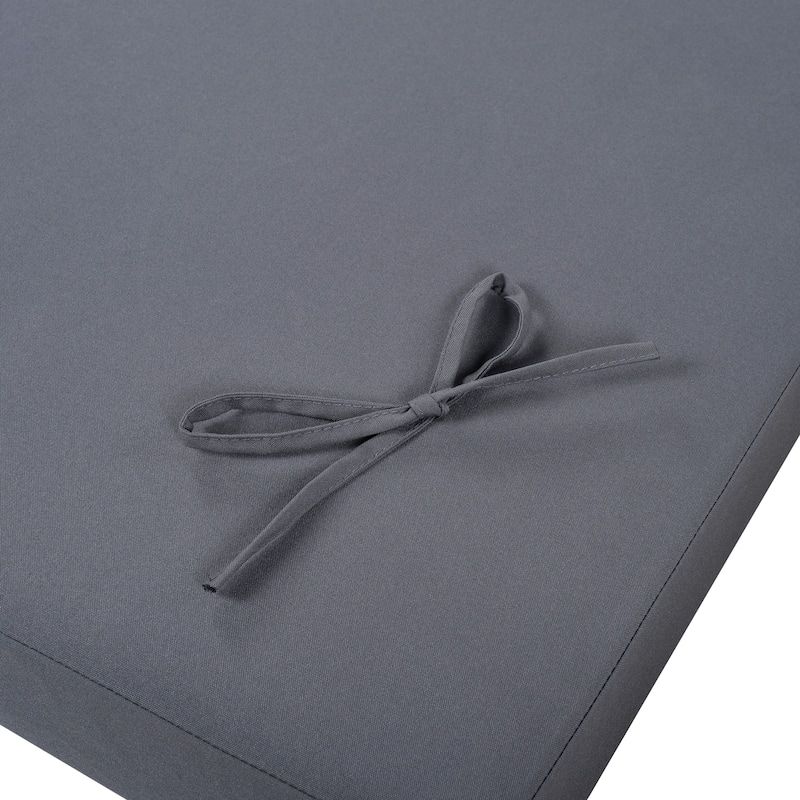 Christopher Knight Home - Maribel Modern Outdoor Acacia Wood 4-Position Adjustable Chaise Lounge with Water-Resistant Cushion