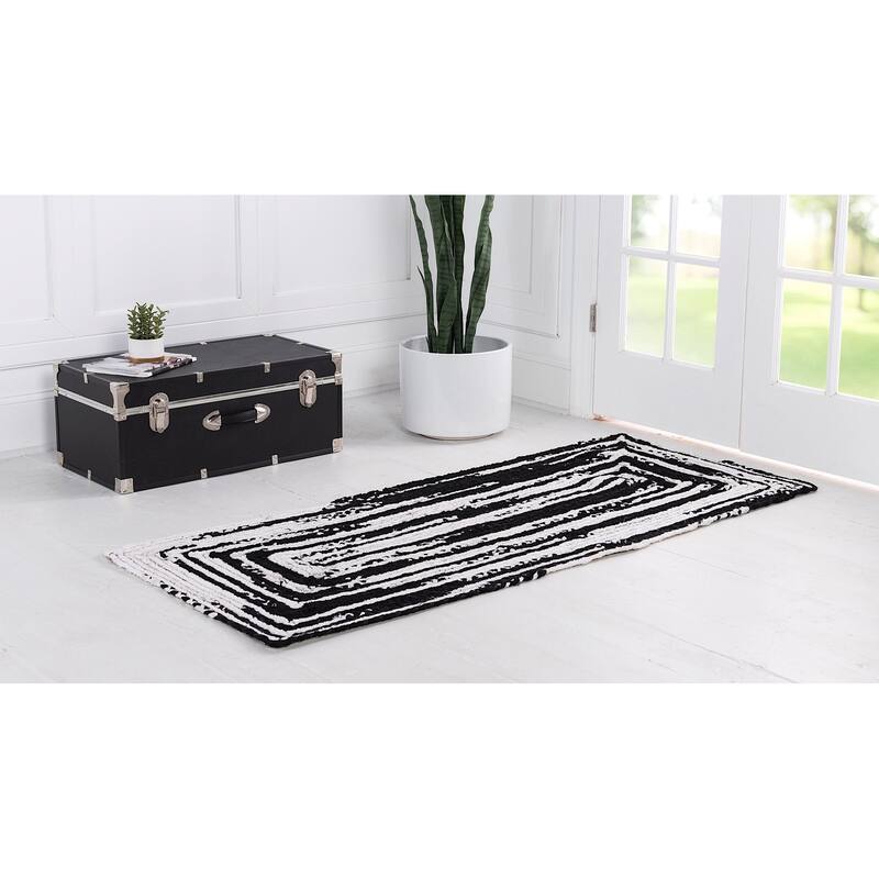 Braided Slin Collection Area Rug