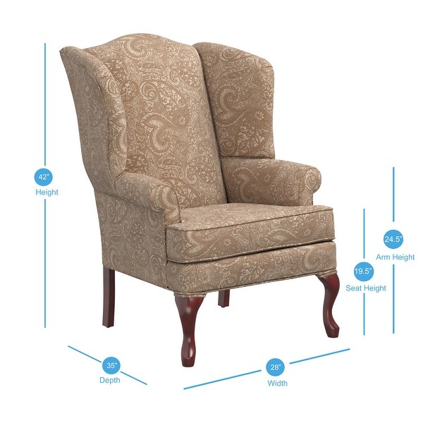 Queen anne online armchair covers