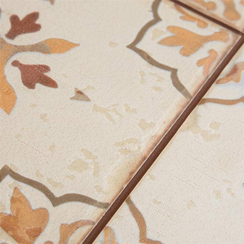 Merola Tile Mirambel Marron 13" x 13" Ceramic Floor and Wall Tile