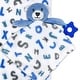 preview thumbnail 2 of 10, Baby Boys and Baby Girls Blanket and Matching Soothing Nunu