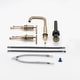 preview thumbnail 20 of 19, YASINU 8 Inch Luxury Widespread Bathroom Sink Faucet with Pop-Up Drain