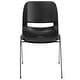 preview thumbnail 10 of 12, Kid's Ergonomic Shell Stack Chair with 14" Seat Height