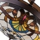 preview thumbnail 7 of 8, 42 Inches Tiffany Style Ceiling Fan with Remote - 42 Inches