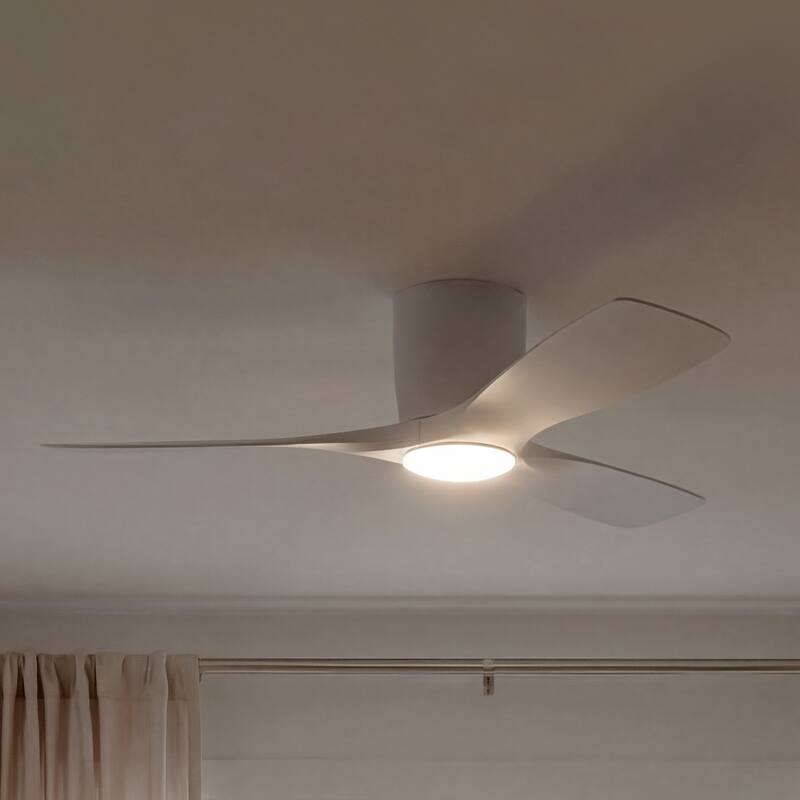 Kichler Lighting Volos 48 in. Integrated LED Flush Mount Ceiling Fan