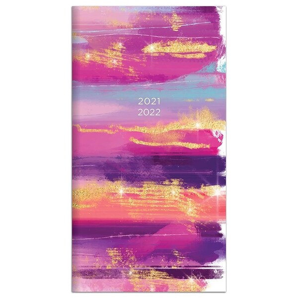 2021-2022 Paint & Sparkle 2-Year Small Monthly Planner - 3 ...