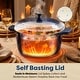 preview thumbnail 19 of 40, Gotham Steel 5QT Dutch Oven Ceramic Nonstick Lightweight Self Basting Lid