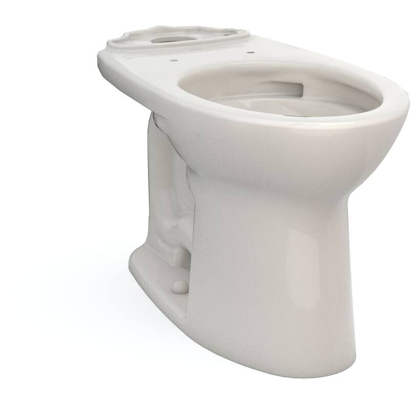 TOTO Drake Elongated Tornado Flush Toilet Bowl with Cefiontect - Sedona Beige