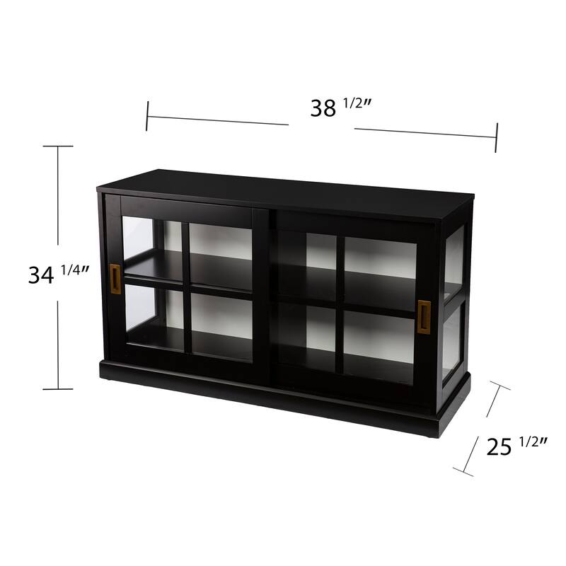 SEI Furniture Byhall Buffet Sideboard Accent Cabinet