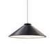preview thumbnail 43 of 64, Justice Design Group Flare 1-Light Pendant White Cord/Carbon Matte Black/Brushed Nickel