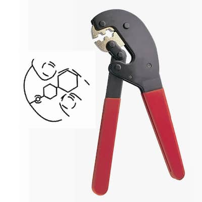 HVTools Professional Crimping Tool HEX Type