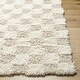 preview thumbnail 12 of 48, Livabliss Urban Shag Scandinavian Checkered Area Rug.
