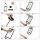 preview thumbnail 17 of 17, LALUZ Modern 1-Light Black Gold Kitchen Island Pendant Light with Clear Glass for Dining Room
