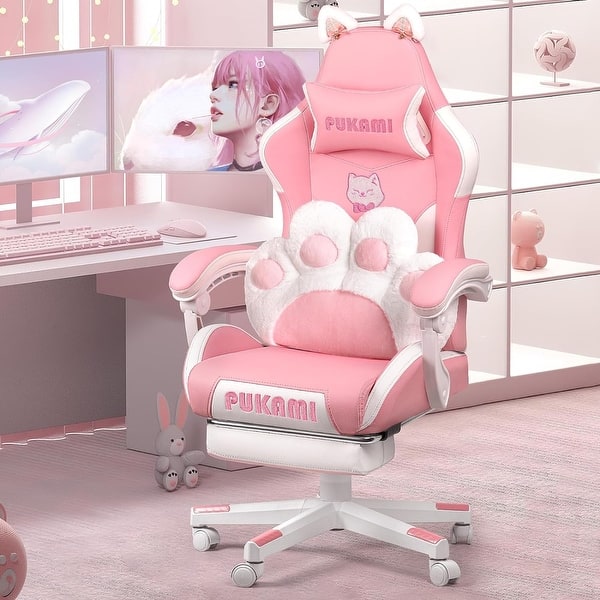 Computer Chair Ergonomic Gaming Chair Massage Lumbar