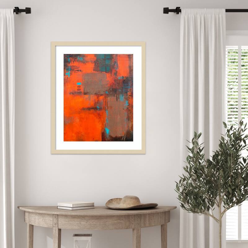 Love Injection by Lillian Christiansson Wood Framed Wall Art Print