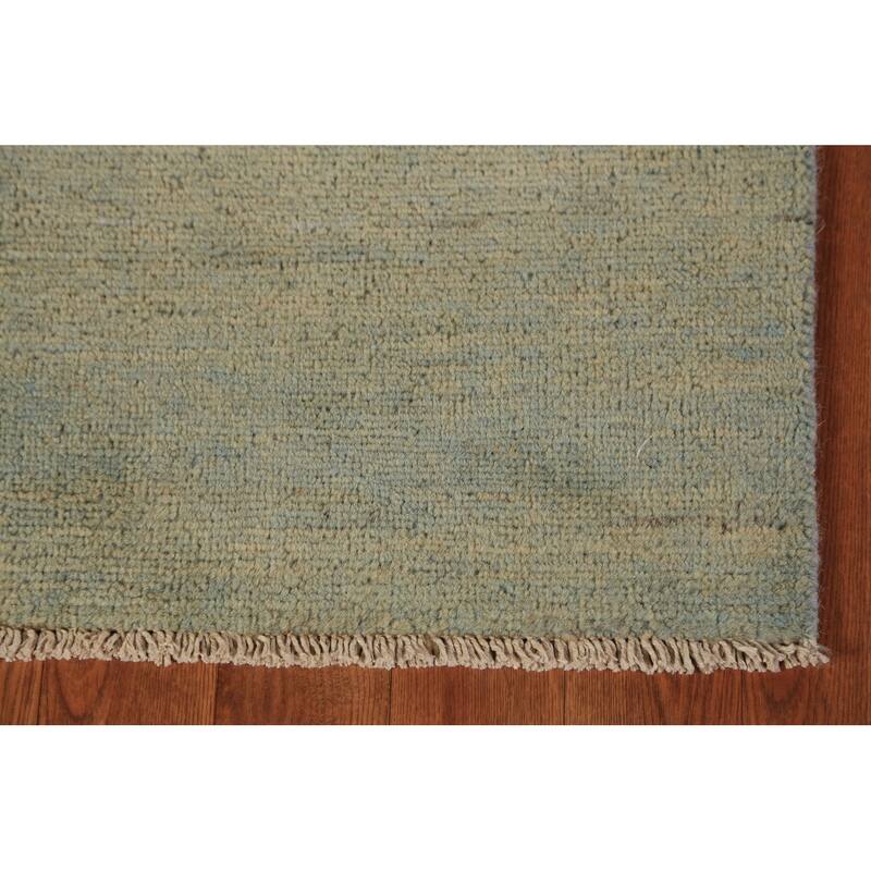 Modern Gabbeh Oriental Rug Handmade Bedroom Wool Carpet - 2'9" x 3'10"